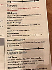 F.mclintock Saloon Dining menu