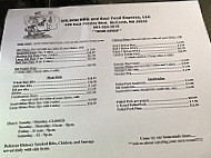 Wilson Bbq Soulfood Express Llc menu