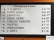 Mi Pueblo Authentic menu