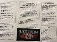 Station 118 menu