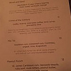 Albert Street Cocktail Company menu