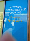Ritter's Steam Kettle Cooking inside