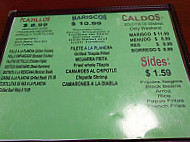 Carnicera Taqueria menu