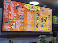 Azucena's Raspados Y Ice Cream menu