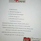 K&k's Love Llc menu