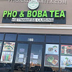 Tasty 160 Pho Boba Tea outside
