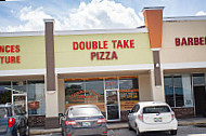 Double Take Pizza outside