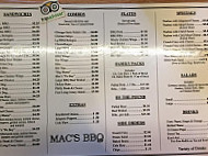 Ms. Mac's Bbq Grill menu