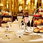 Afternoon tea at Hotel Café Royal inside