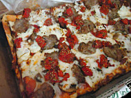 Rocky Rococo Pan Style Pizza food