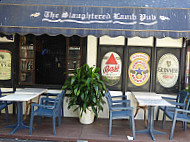 The Slaughtered Lamb Pub inside