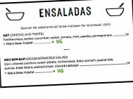 Fonda Mexican - Richmond menu