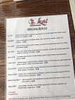 Kai Sushi Grill menu
