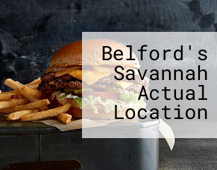 Belford's Savannah Actual Location