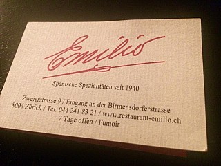 Restaurant Emilio Weinhandlung AG