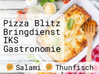 Pizza Blitz Bringdienst IKS Gastronomie