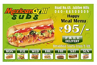 Mexican Grill Subs