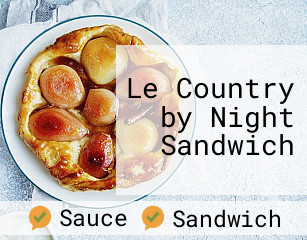 Le Country by Night Sandwich