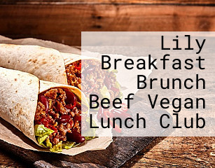 Lily Breakfast Brunch Beef Vegan Lunch Club