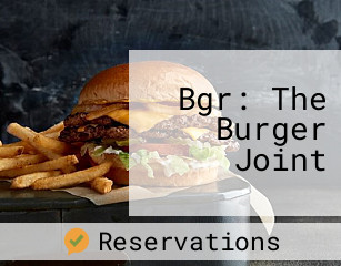 Bgr: The Burger Joint