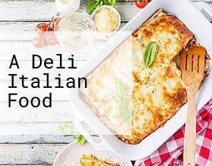 A Deli Italian Food