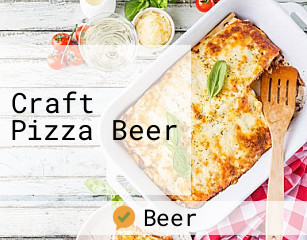 Craft Pizza Beer