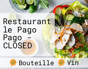 Restaurant le Pago Pago