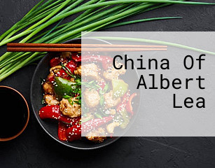 China Of Albert Lea