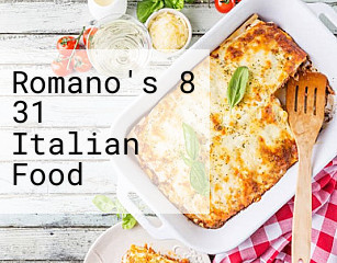 Romano's 8 31 Italian Food
