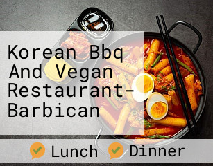 Korean Bbq And Vegan Restaurant- Barbican
