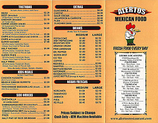Alertos Mexican Food