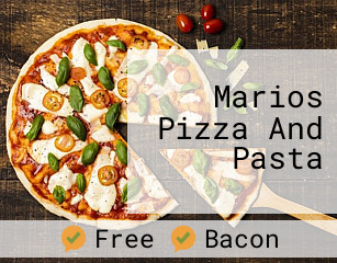Marios Pizza And Pasta