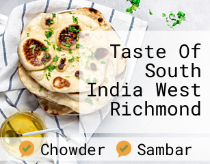 Taste Of South India West Richmond