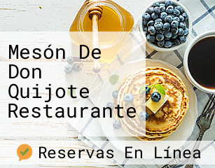 Mesón De Don Quijote Restaurante