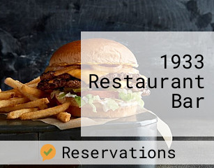 1933 Restaurant Bar