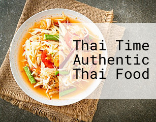 Thai Time Authentic Thai Food