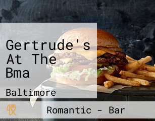 Gertrude's At The Bma