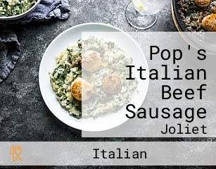 Pop's Italian Beef Sausage
