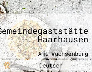 Gemeindegaststätte Haarhausen