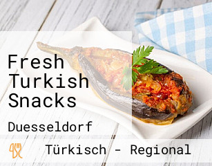 Fresh Turkish Snacks