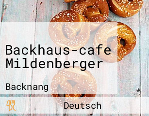 Backhaus-cafe Mildenberger