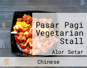 Pasar Pagi Vegetarian Stall