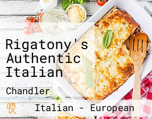 Rigatony's Authentic Italian