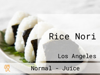 Rice Nori