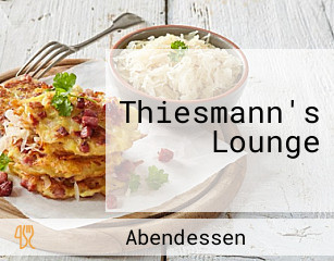 Thiesmann's Lounge