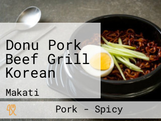 Donu Pork Beef Grill Korean