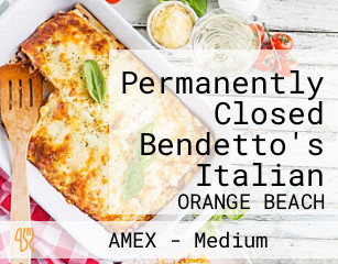 Bendetto's Italian