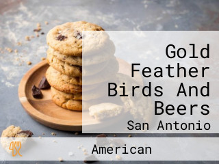 Gold Feather Birds And Beers