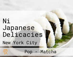 Ni Japanese Delicacies