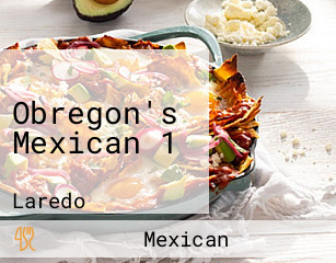 Obregon's Mexican 1